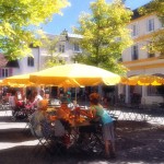 Auvergne Attractiepark Dierentuin Le Pal - heel warm terras