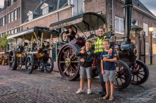 Stoommachines binnen de Vesting - Vestingdagen Hellevoetsluis/NL